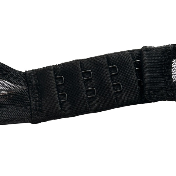 Victorias Secret Very Sexy Strappy Bra Lacy Tartan Plaid Padded Underwire Pushup - Picture 8 of 14